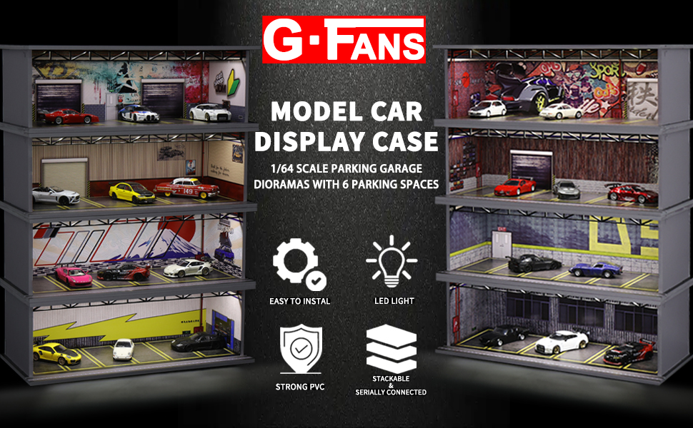 Amazon.com: G-FANS 1/64 Scale Hot die-cast Wheels Model car